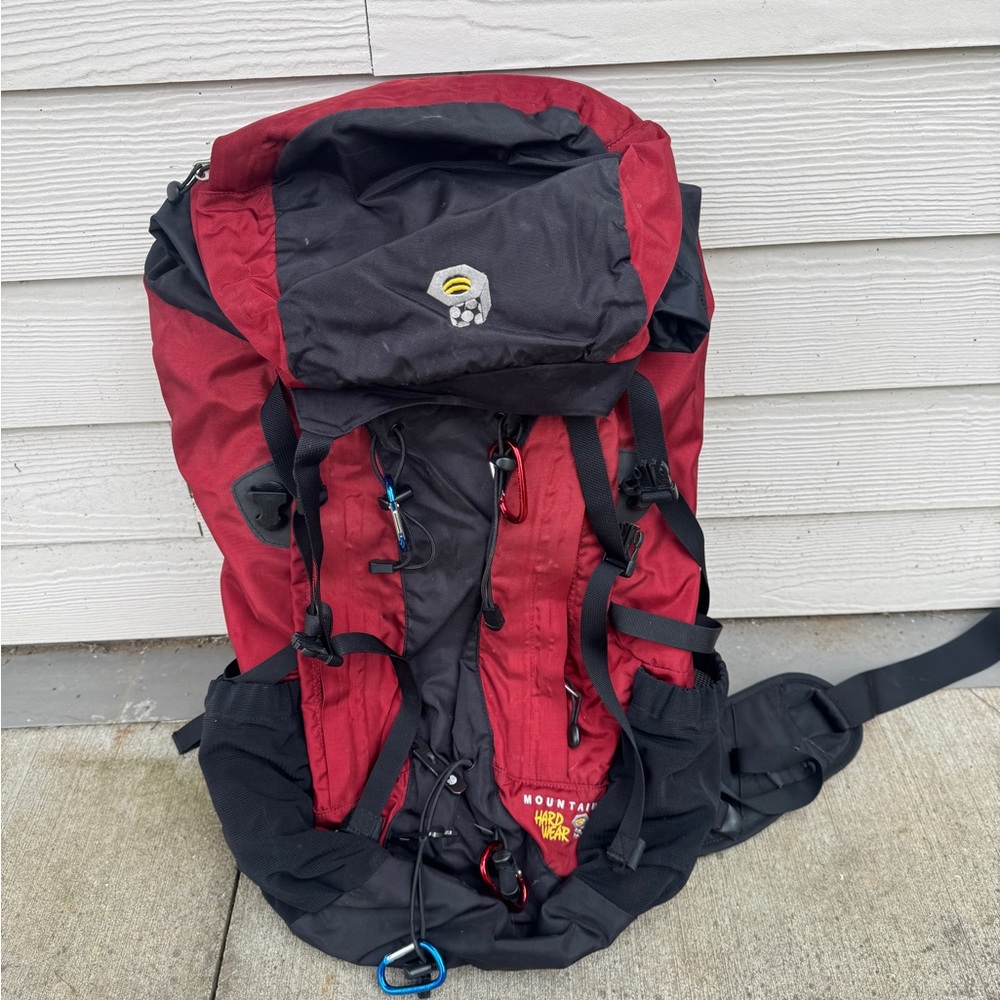 Mountain Hardwear Red and Black Backpack